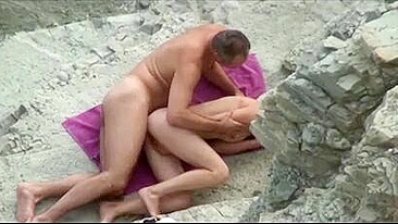 Scandalous! Nudist Couple Filmed Having Sex On Beach