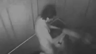Security Camera Caught Rad Exhibitionist Couple Porking In Elevator