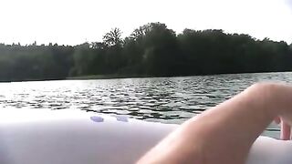 Picking Up Sexy, Sun-Kissed, Nude Girl And Fucking Her On Boat