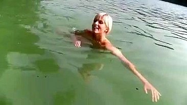 Picking Up Sexy, Sun-Kissed, Nude Girl And Fucking Her On Boat