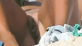 Sleek Voyeur Spying On Luscious, French Naked Pussies