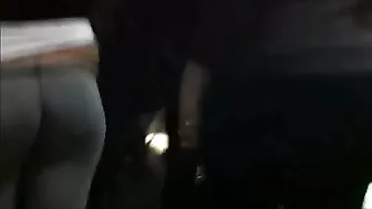 Fantastic Camera Work Captures Enticing Derriere In Form-Fitting Yoga Trousers