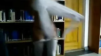 Sexy Naked Girl Goes Wild In Public Library! Sexy Naked Girl Goes Wild In Public Library!