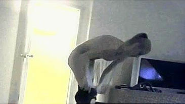 Secret Video Of Hidden Camera Captures Hot Girl Stripping