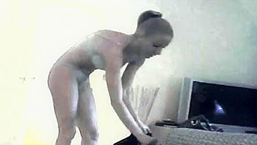 Secret Video Of Hidden Camera Captures Hot Girl Stripping