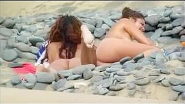 Voyeuristic Beach Videos Of Nude Amateur Couples Filmed On Camera!