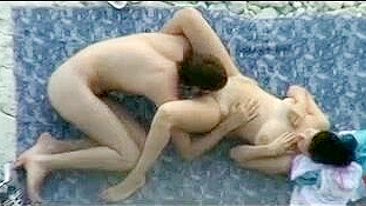 Sexy Beach Bang? Naughty Young Couple Caught In Risque Act!