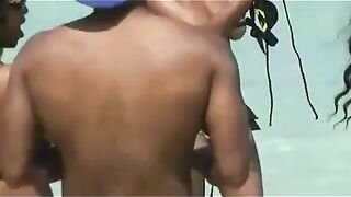 Miami Beach's Topless Woman Captured On Film