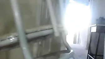 Hidden Voyeur Hot Girl Plays with Dildo on Car in Public