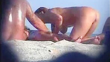 Steamy Voyeur Vids Of Various Nude Couples And Women At The Beach