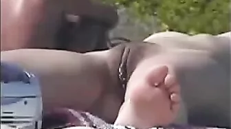 Sensational! Sexy Beach Photos Of Various Nude Positions And Women