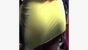 Big, Ass-Adoring, Latina Lady, Caught On Candid Camera, Strolling Down Street