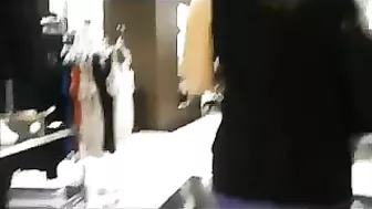 Sexy Butt Caught In Candid Voyeur Camera At The Mall, Filmed In Yoga Pants