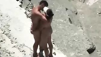 Nudist Beach Sex Video Couple Caught Having Sex on Voyeur Cam