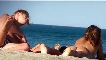 Enormous Boobs Nude Beach Sex Video!