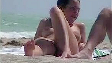 Spy Nude Beach Video Of Hot, Sexy Chicks Showing Off Their Goods On The Beach