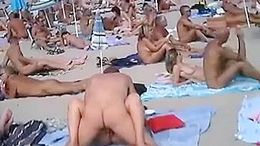 Nudists' Steamy Beach Fun Videos Of Passionate Fucking!