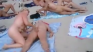 Nudists' Steamy Beach Fun Videos Of Passionate Fucking!