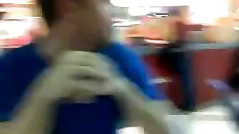 Hidden Camera Voyeur Films Sexy Woman in Tiny Panties at MC Hidden Camera Voyeur Films Sexy Woman in Tiny Panties at MC