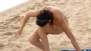 Video de nudismo ruso dos caliente a niñas jugando desnuda en la playa