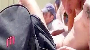 Spy Beach Video of Nude Mature Couples Making Sex