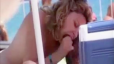 Spy Beach Video of Nude Mature Couples Making Sex