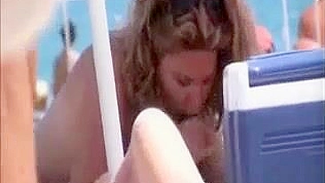 Spy Beach Video of Nude Mature Couples Making Sex