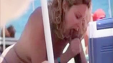 Spy Beach Video of Nude Mature Couples Making Sex