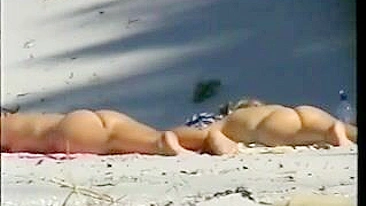 Voyeur On The Beach, Hot Topless Women!