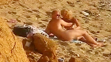 Hot Milf Spies On Nude Beach Fun, Obscene Treats Revealed!