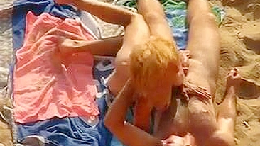 Hot Milf Spies On Nude Beach Fun, Obscene Treats Revealed!