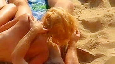 Sultry And Seductive Nude Mamma Caught On Hot Beach Film