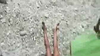 Sexy Voyeuristic Porn Video Of A Couple Surprisingly Having Sex On The Beach