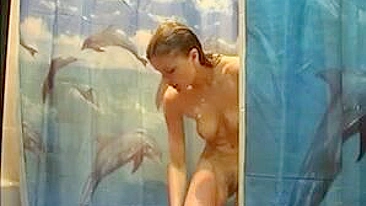 Busty Nude Girl Secretly Recorded Having A Sensual Bath