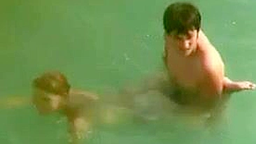 Secret Voyeur Beach Sex Video Couple Filmed Fucking in Water