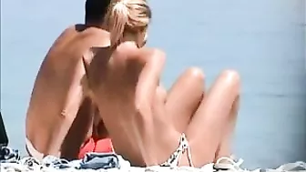 Filming Hot Blonde French Riviera Beach Girls Topless In French During Summer