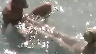 Sexy French Beach Voyeur Fucks Caught Paired Perverted Camera