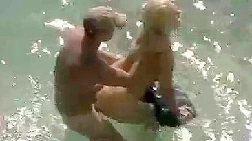 Sexy French Beach Voyeur Fucks Caught Paired Perverted Camera