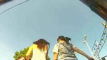 Hot Upskirt Video Of A Girl In Tight Jeans Shows Off Her Ass