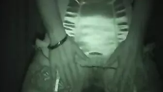 Hidden Camera In The Steamy Room Reveals Hot Scort's Cock