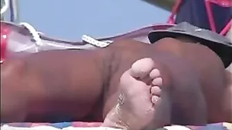 Spy Nude Beach Video Sexy Women Showing Pussies On Beach