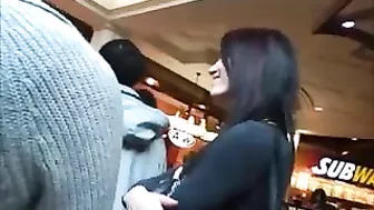 Candid Camera Video fille Sexy Ass espionnés Voyeur Cam