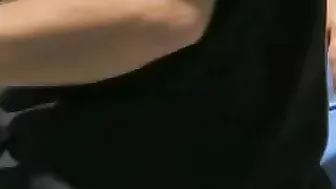 Girl with Sexy Butt in Tight Pants Filmed on Voyeur Cam