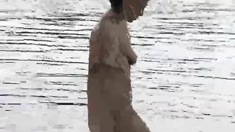 Nude Russian Hotties Having Fun In The Sun On The Beach!