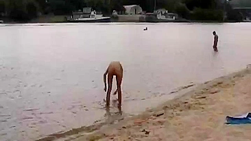 Nude Russian Hotties Having Fun In The Sun On The Beach!