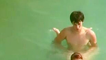 Clandestine Voyeur's Uncensored Video Of Hydraulic Coupling In Hidden Water