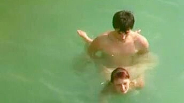 Clandestine Voyeur's Uncensored Video Of Hydraulic Coupling In Hidden Water