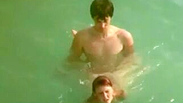 Clandestine Voyeur's Uncensored Video Of Hydraulic Coupling In Hidden Water