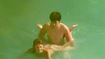 Clandestine Voyeur's Uncensored Video Of Hydraulic Coupling In Hidden Water