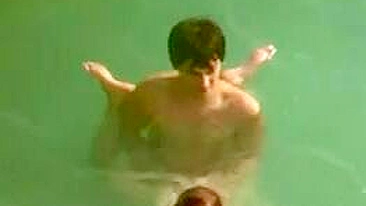 Clandestine Voyeur's Uncensored Video Of Hydraulic Coupling In Hidden Water